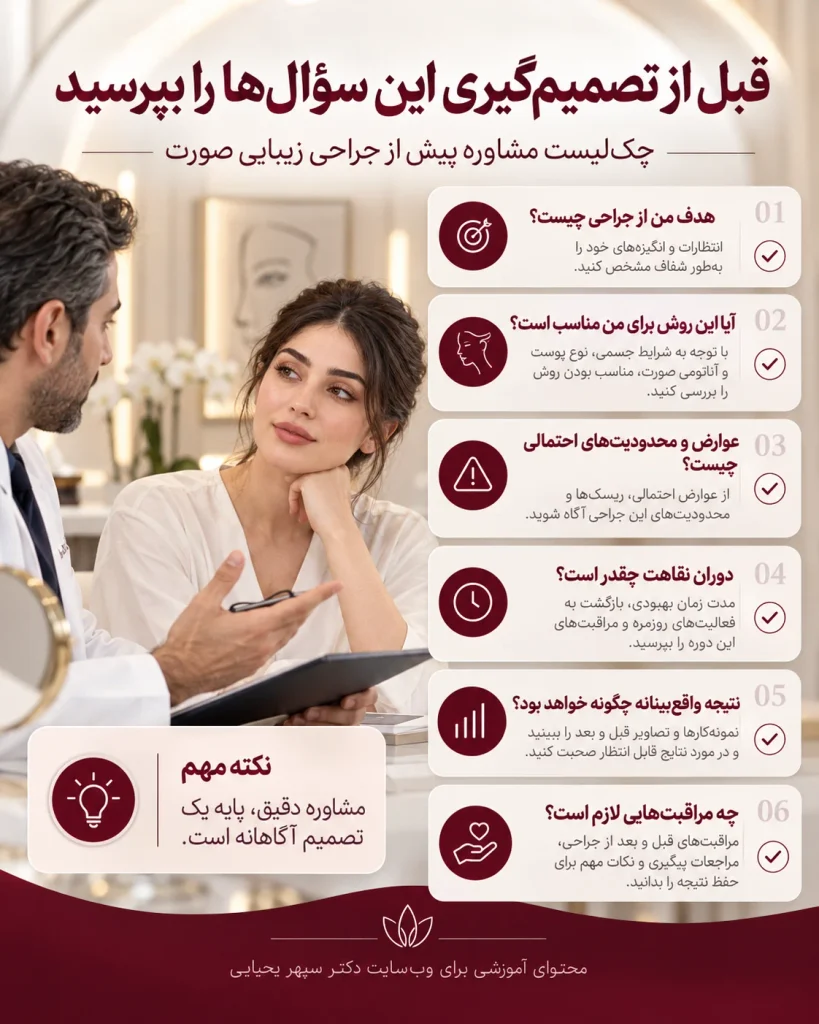 جراحی زیبایی صورت چیست؟